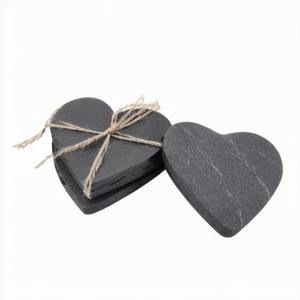 2024 Top Most Selling Elegant Fancy Round 2 Color Wood <b>Coasters</b> <b>Set</b> of 6 <b>With</b> <b>Holder</b> Kitchenware Tableware <b>Coasters</b> - Product Image 2