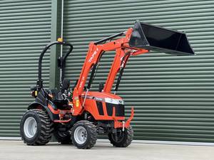 Livraison gratuite Tracteur agricole compact 4x4 25 CV + chargeur frontal TFL28, moteur diesel 3 cylindres, capacité de levage 739 kg, transmission 9F+3R - Product Image 5