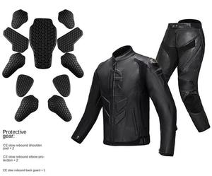 Traje de Carreras de Motociclismo de Cuero Transpirable Personalizado, de Primera Calidad, Resistente al Viento e Impermeable, Ropa de Carreras de Autos y Motos con Estampado - Product Image 5