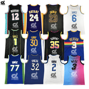 Maillots de basket-ball cousus pour hommes de haute qualité, vente en gros, style classique de joueur, 2024 - Product Image 5