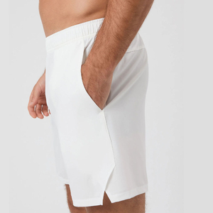 Pantalones cortos deportivos para hombre, talla XL, verano, algodón transpirable, rizo francés, cintura elástica, cordón personalizable, logotipo impreso - Product Image 6