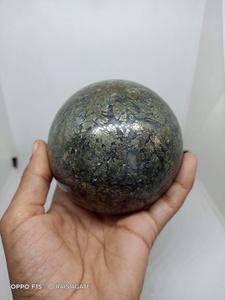 Boule de marcassite naturelle rare, sphère minérale polie à la main, cristal de collection, cadeau, pierre décorative - Product Image 5