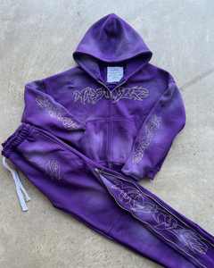 ชุดวอร์มผ้า100% โอเวอร์ไซส์สำหรับผู้ชายชุดวอร์มผ้าฝ้าย65% 35% โพลีเอสเตอร์ (ขนแกะ) 280กับ300กรัมตามสั่ง - Product Image 1