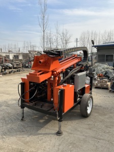 Giàn Khoan giếng nước quay động cơ diesel với đường kính khoan 325mm 200m độ sâu tối đa động cơ & hộp số bơm di động - Product Image 2