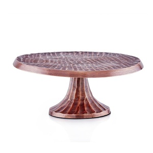 Vintage design Dinner Table <b>Top</b> Decorative Cost Effective Metal Cake Serving Stand in <b>Silver</b> Finishing for Wedding Party Use - Product Image 3