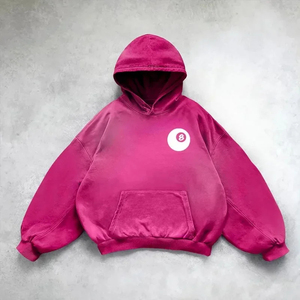 เสื้อฮู้ดปักลายตัวอักษรวินเทจสไตล์ไฮสตรีทสำหรับผู้ชาย แฟชั่น Y2k กอธ ฮาราจูกุ เสื้อโค้ทลำลองคู่รักทรงหลวม - Product Image 6