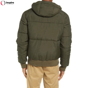 Chaqueta Acolchada Personalizada de Alta Calidad con Diseño Único, Chaqueta Acolchada para Hombre de Inspire Apparel - Product Image 2