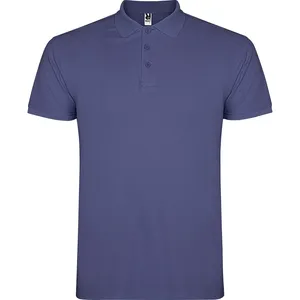 Polo Personalizado de Manga Corta con Estampado de Estrellas para Hombre, para Merchandising Promocional - Product Image 4