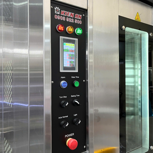 Good Quality <b>Rotary</b> Oven 16 Trays With Altuntop Trolley Baguette Motor 1Hp Oven Gas and Electric Kien an Manufacturer - Product Image 4