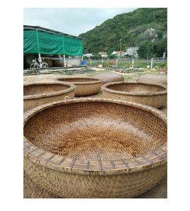 Bote redondo de bambú/coráculo de bambú para remo, bote de bambú para pesca de viaje con paletas de proveedor de Vietnam - Product Image 1