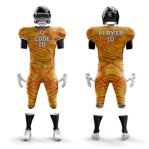 Gran oferta, camisetas de manga corta transpirables de fútbol americano para niños con logotipo personalizado, uniformes de talla grande - Product Image 1