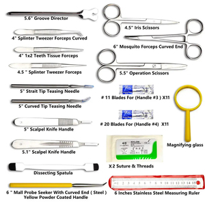 Manual Dental <b>Instrument</b> Dentist Kit Tooth Cleaning Tools <b>Mouth</b> Mirror Dentistry Examination Tool Kit High-quality Durable - Product Image 4