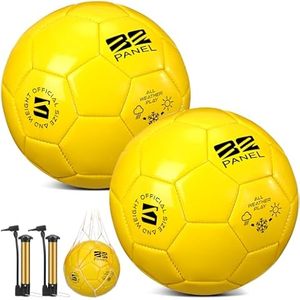 Ballons de football de haute qualité Soccer Max Pro en PU PVC avec logo personnalisé multicolore fabriqués aux États-Unis pour l'entraînement, les matchs et l'usage professionnel - Product Image 2