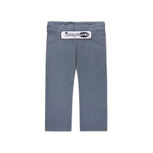 Kimono de Jiu-Jitsu Brésilien Shoyorol Gris Respirant, Durable, Séchage Rapide, Coupe Ample, 100% Coton 440g, Uniforme d'Arts Martiaux - Product Image 5