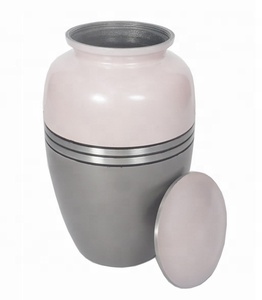 Urna Funeraria de Metal Estilo Americano para Cenizas Humanas, Acabado Colorido, para Adultos, Uso Funerario, Urna de Cremación - Product Image 2