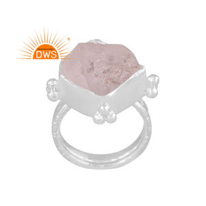 Dernière bague en diamant Herkimer naturel en argent sterling 925 fin bijoux personnalisés pour femmes cadeau pour elle - Product Image 1