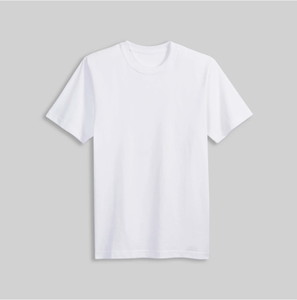OEM Service personnalisé de haute qualité pour hommes T-shirt surdimensionné 100% coton T-shirt surdimensionné blanc à col rond T-shirt Boxy épais et surdimensionné - Product Image 2