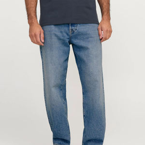 Pantalones Vaqueros de Mezclilla Lavados, Anchos, Largos, Holgados, Retro, de Marca de Moda Estadounidense para Hombre, Personalizados, de Alta Calidad, Estilo Vintage - Product Image 5