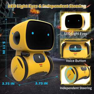 Nuevo Robot Inteligente Interactivo 2026 con Control por Voz, Sensor Táctil, Canta, Baila, Graba, Repite, Juguete Robot para Niños - Product Image 2