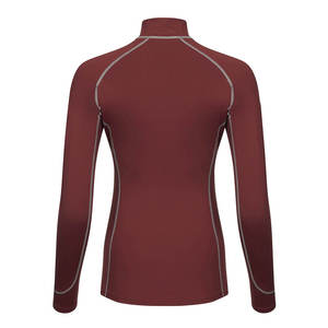 Camiseta de Manga Larga de Punto Ligero, Informal, con Logotipo Personalizado OEM de la Mejor Calidad, para Mujer, Lisa, Corte Regular, Ecuestre - Product Image 2