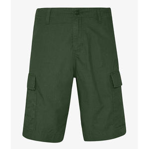Pantalones cortos Cargo duraderos y cómodos para hombre Patrón sólido Moda para exteriores con mezcla de tela flexible - Product Image 6