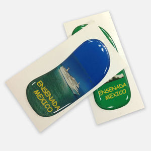 Autocollants en époxy imprimés personnalisés, étiquettes en gel 3D imperméables, autocollants en relief avec logo, mélangés sur une feuille - Product Image 6
