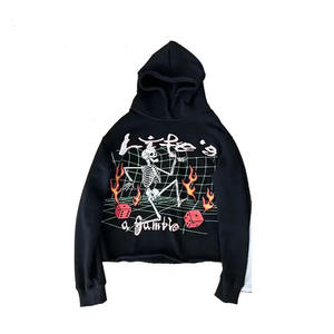 Venta al por mayor teñida Lisa Mejor diseño Hombres con capucha Invierno Personalizable Servicio OEM Alta demanda Ligero Color sólido 100% - Product Image 1