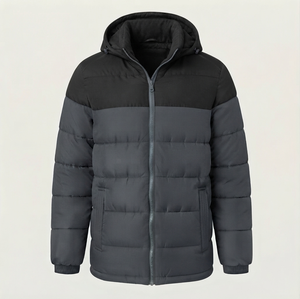 Chaqueta de Plumón para Hombre de la Mejor Calidad para Invierno, Estilo Casual, Impermeable, con Cierre de Cremallera, Precio al por Mayor, Secado Rápido - Product Image 6