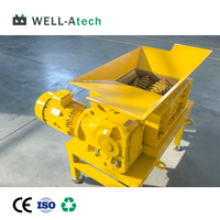 Machine de réduction des déchets de bois et de plastique pour les petits sites de recyclage
