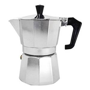 ITALEXPRESS 1361 Cafetera de aluminio plateado para 3 tazas - Product Image 1