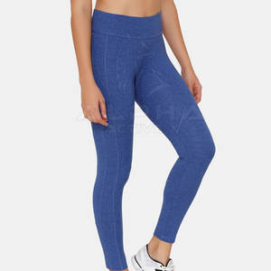 Collants de Yoga sans couture pour femmes de haute qualité Leggings en Spandex taille haute personnalisés pour vêtements de sport décontractés de gymnastique approvisionnement en gros - Product Image 3