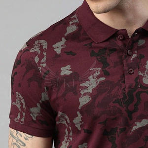 T-shirt en coton confortable à sublimation, prix de gros personnalisé, nouvelle arrivée, design attrayant, polo à sublimation - Product Image 5