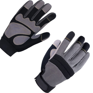 Guantes mecánicos con protección contra abrasiones, ideales para manipulación mecánica regular, ligeros y listos para el trabajo. - Product Image 5