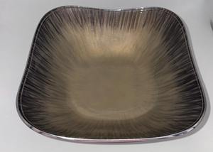 Moderno Tazón Decorativo de Metal, Elegante Plato Redondo para Frutas, Decoración Vintage de Lujo para el Hogar o Mesa - Product Image 2