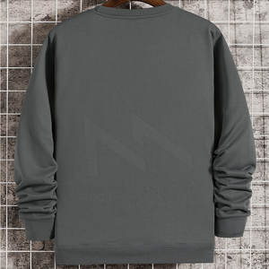 Sudadera de manga larga con diseño personalizado OEM para hombre, sudadera con estampado de ropa de invierno MOQ bajo de material de poliéster/algodón al por mayor - Product Image 2