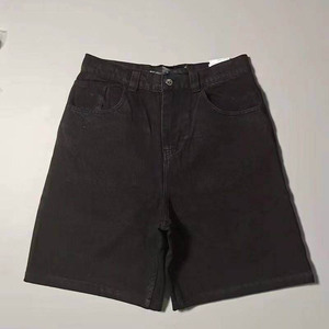 Custom <b>Mens</b> Denim Jeans Shorts Classic Fit Durable Cotton <b>Stretch</b> Summer Casual Breathable Comfortable Mid Length Crystal - Product Image 1