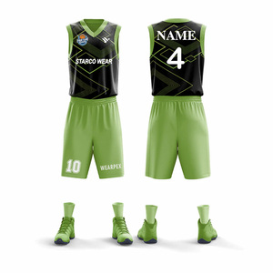 Uniforme de basket-ball pour hommes personnalisé sans manches, service OEM en gros pour les uniformes d'équipe en tissu de sublimation à séchage rapide, vêtements de sport - Product Image 1