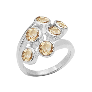 Dwarkas Most Popular Amethyst Stone Rings 925 Sterling Silver Bezel Setting Classic Gemstone Jewelry Ready Stock Wholesale for - Product Image 4