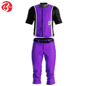 Uniforme de baseball sportif sur mesure pour hommes ensemble d'uniformes de baseball de vêtements de sport de style unique par Benefit Enterprises - Product Image 4
