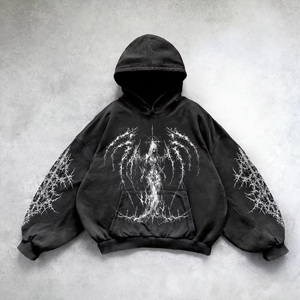 Maßgefertigte Reißverschluss-Herren-Hoodies Unisex Regular Fit Blanko-Sweatshirts 100% Baumwolle 300 GSM Schwergewichts-Fleece Winter SENSEL SPORTS - Product Image 5
