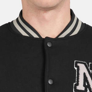 Best Selling Men's Varsity Jackets Custom OEM Service Breathable Canvas Stand Collar High Street Winter Excellent Quality Cheap - Product Image 5