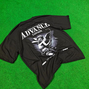 Speedy Industry Logo personnalisé T-shirts streetwear surdimensionnés pour hommes 100% coton 280gsm côtes col rond épaule tombante solide espace vierge - Product Image 5