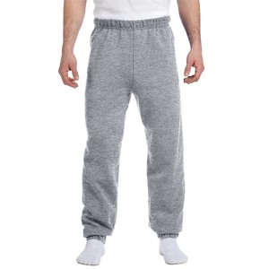 Custom Fleece Joggers for Men Winter <b>Drawstring</b> Closure Breathable Eco-Friendly Jogging Pants Bottoms Grey <b>Trousers</b> - Product Image 1