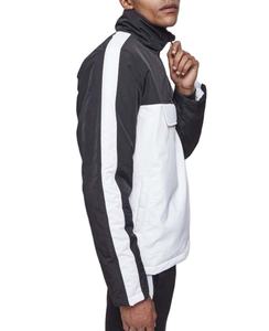 Veste coupe-vent de sport d'été pour homme, décontractée, col montant, fermeture éclair quart, respirante, tendance printemps, coupe-vent - Product Image 3