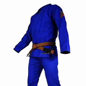 ชุดยูโดเด็ก BJJ ปรับแต่งโลโก้ได้ ผ้าฝ้าย 100% ยืดหยุ่น น้ำหนักเบา แห้งเร็ว ชุดศิลปะการต่อสู้ ขายส่ง บราซิลเลียน - Product Image 1