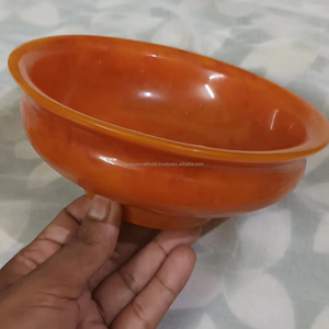 ชามเสิร์ฟอาหาร2025ทำจากเรซินรูปร่างทรงกลมทำจากเรซินสลัด - Product Image 1