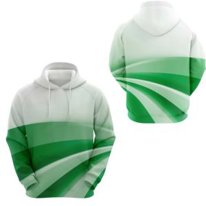Streetwear sweat à capuche épais en coton surdimensionné Hip Hop de luxe pour hommes blanc diverses couleurs 100% coton sweats à capuche courts pour hommes - Product Image 1