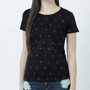 Camisetas ligeras con estampado de logotipo personalizado para mujer, camisetas cómodas para mujer para ropa informal - Product Image 1