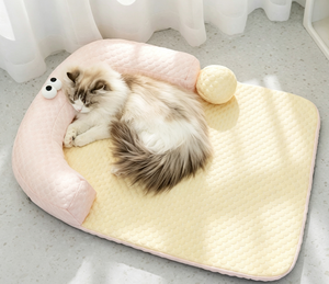 Cuccia per Animali Domestici a Forma di Mostro Cartoonesco, Cuscino Trapuntato in Peluche per Gatti, Tappetino Lavabile Estivo per Interni ed Esterni - Product Image 2