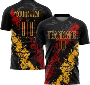 2025 camisetas de fútbol personalizadas por sublimación y conjuntos de fútbol. OEM ODM diseño rápido bajo MOQ a granel al por mayor. Secado rápido impermeable - Product Image 4